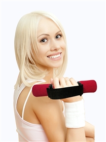 Manubri in neoprene con passante 